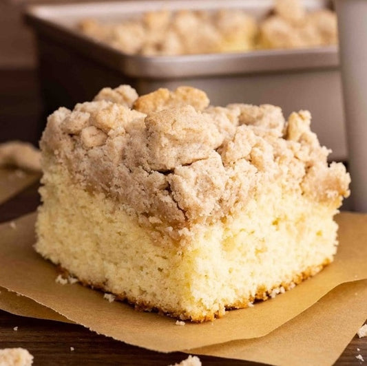 Banana & Dulce de Leche Crumb Cake